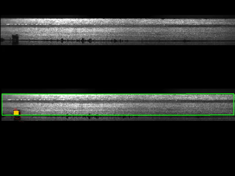 Detection of a small defect
