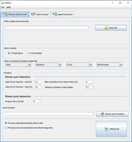 Mattess desktop application